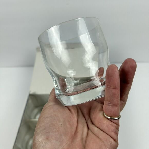 Vintage Czechoslovakia Bohemia Crystal Whiskey Spirits Six Glasses Old Fashioned - Picture 11 of 14